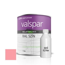 2K Rozsdagátlós Ipari Festék - RAL3015 - HELLROSA (1,44l)