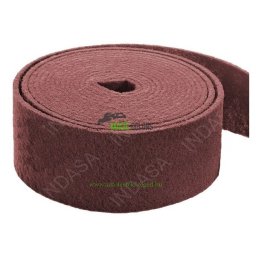 INDASA(TM) Nylon Web Dörzsi Csiszolótekercs Finom - Bordó (115mm x 10m)