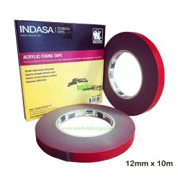 Indasa(TM) Acrylic Kétoldalas Ragasztószalag (12mm)
