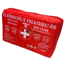 Elsősegély felszerelés DIN 13164