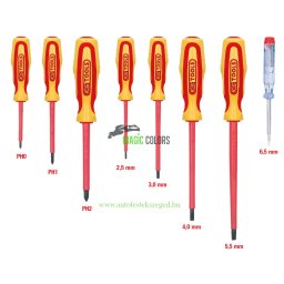 ERGOTORQUE VDE Csavarhúzó készlet, PH+lapos, 8 db-os