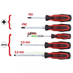 ERGOTORQUEplus csavarhúzó-készlet, 5 részes