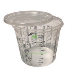 CC E 750 ml-es skálázott keverőedény + fedél