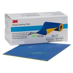 3M Grippy Csiszolókendőtekercs, 35111, 139 mm x 114 mm, P600 (20db/doboz)