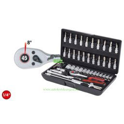 KS-TOOLS 1/4" CLASSIC dugókulcs készlet (48db)