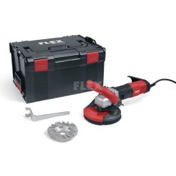 FLEX LD 16-8 125 R, KIT TH-JET Kompakt betoncsiszoló a pormentes élközeli csiszoláshoz, 125 mm