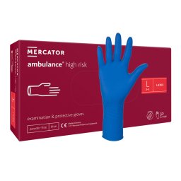 Mercator ambulance high risk - Rendkívül vastag és tartós kesztyű (L) - 50db/doboz