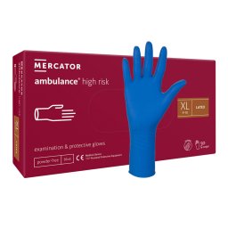 Mercator ambulance high risk - Rendkívül vastag és tartós kesztyű (XL) - 50db/doboz