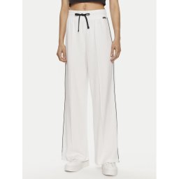 Tommy Hilfiger Melegítő alsó UW0UW05237 Fehér Relaxed Fit