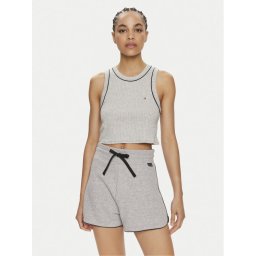 Tommy Hilfiger Felső UW0UW05232 Szürke Slim Fit