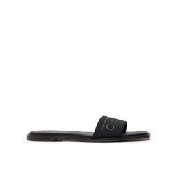 Calvin Klein Papucs Flat Slide He HW0HW01989 Fekete