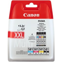 Canon CLI-581-XXL (1998C007) - eredeti patron, black + color (fekete + színes)