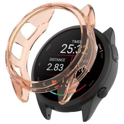 TPU HALF COVER borító Garmin Forerunner 165 / 165 zenei narancshoz