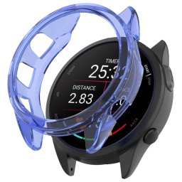 TPU HALF COVER Borító a Garmin Forerunner 165 / 165 zene kék színéhez