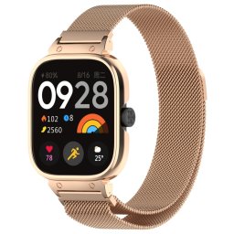 SET MILANESE Fém óratok + szíj CMF Watch Pro rose gold