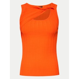 DKNY Felső P4BSAN40 Narancssárga Regular Fit