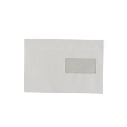 Boríték LC5 öntapadó újrahasznosított jobb ablakos (45x90mm) Bluering®