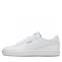Puma cipő SMASH 3.0 SUPERLOGO WHITE-SMOK