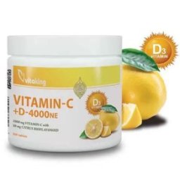 Vitaking C+D C-vitamin 1000mg + D3-vitamin 4000NE tabletta - 200db