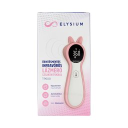 Elysium TP600 érintésmentes infravörös digitális lázmérő rózsaszín szilikon tokkal 1x