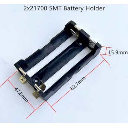 Diy Smd Cellatartó 217000 2db-os Réz Érintkezőkkel (5498)