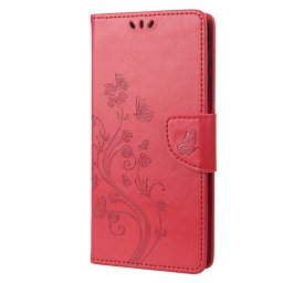 ART FLORA L Pénztárcavédő Motorola Moto E22 / E22i piros