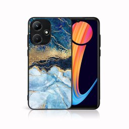 PROTEMIO MY ART Infinix védőburkolat Hot 30i BLUE MARBLE (141)