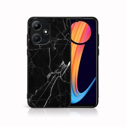 PROTEMIO MY ART Infinix védőburkolat Hot 30i BLACK MARBLE (142)
