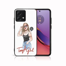 PROTEMIO MY ART Védőburkolat: Motorola Moto G84 5G TOUGH GIRL (131)