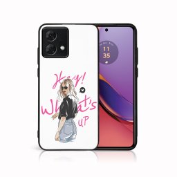 PROTEMIO MY ART Védőburkolat: Motorola Moto G84 5G WHATSUP (132)