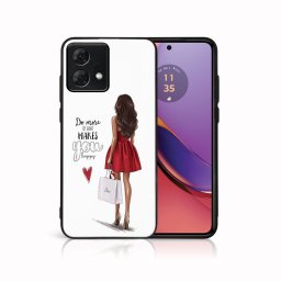 PROTEMIO MY ART Védőburkolat: Motorola Moto G84 5G RED DRESS (137)