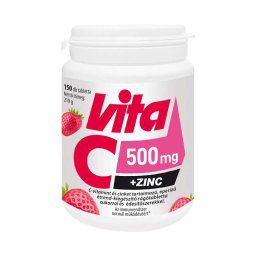 Vitabalans Vita C 500 mg + Zn rágótabletta 150x
