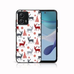 PROTEMIO MY ART Karácsonyi kivitelű borító Motorola Moto G53 5G DEER (068)