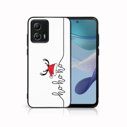 PROTEMIO MY ART Karácsonyi kivitelű borító Motorola Moto G53 5G HOHOHO (073)