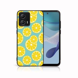 PROTEMIO MY ART Védőburkolat a Motorola Moto G53 számára 5G LEMON (121)
