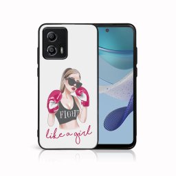 PROTEMIO MY ART Védőburkolat a Motorola Moto G53 számára 5G FIGHTER (133)