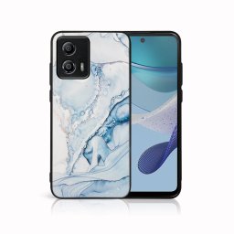 PROTEMIO MY ART Védőburkolat: Motorola Moto G53 5G VILÁGÍTÁS BLUE (149)
