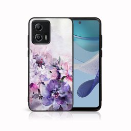 PROTEMIO MY ART Védőburkolat a Motorola Moto G53 számára 5G PEONIES (156)
