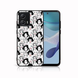 PROTEMIO MY ART Védőburkolat a Motorola Moto G53 számára 5G RÚZS (174)