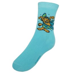 Garfield mintás zokni Varázsló