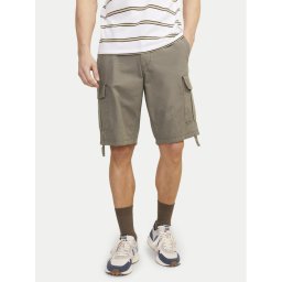 Jack&Jones Szövet rövidnadrág Jpstcole 12248685 Barna Regular Fit