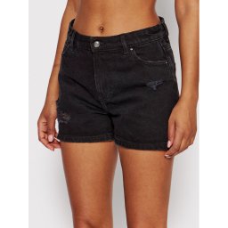 ONLY Farmer rövidnadrág Jagger 15245695 Fekete Mom Fit