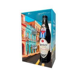 Legendario Elixir de Cuba rum díszdobozban 2 pohárral 0,7L 34%