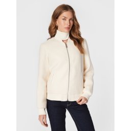 Guess Bomber dzseki Melanie W2BN21 WEWR0 Ekru Regular Fit