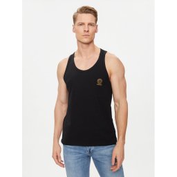 Versace Trikó Medusa AUU01012 Fekete Regular Fit