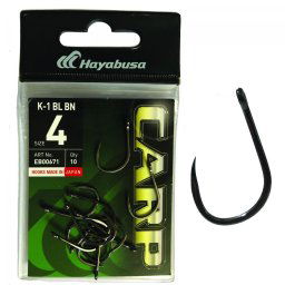 Hayabusa EB006L08 K-1 BL NRB SZ.N. HOROG 08 10DB Horgászat pontyozó horog