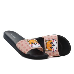 Wink - Shiba Life rózsaszín női papucs