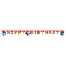 Sonic,Happy Birthday fűzér