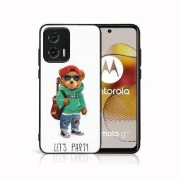PROTEMIO MY ART Védőburkolat a Motorola Moto G73 számára 5G BEAR (177)