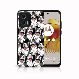 PROTEMIO MY ART Védőburkolat: Motorola Moto G73 5G DOG (179)